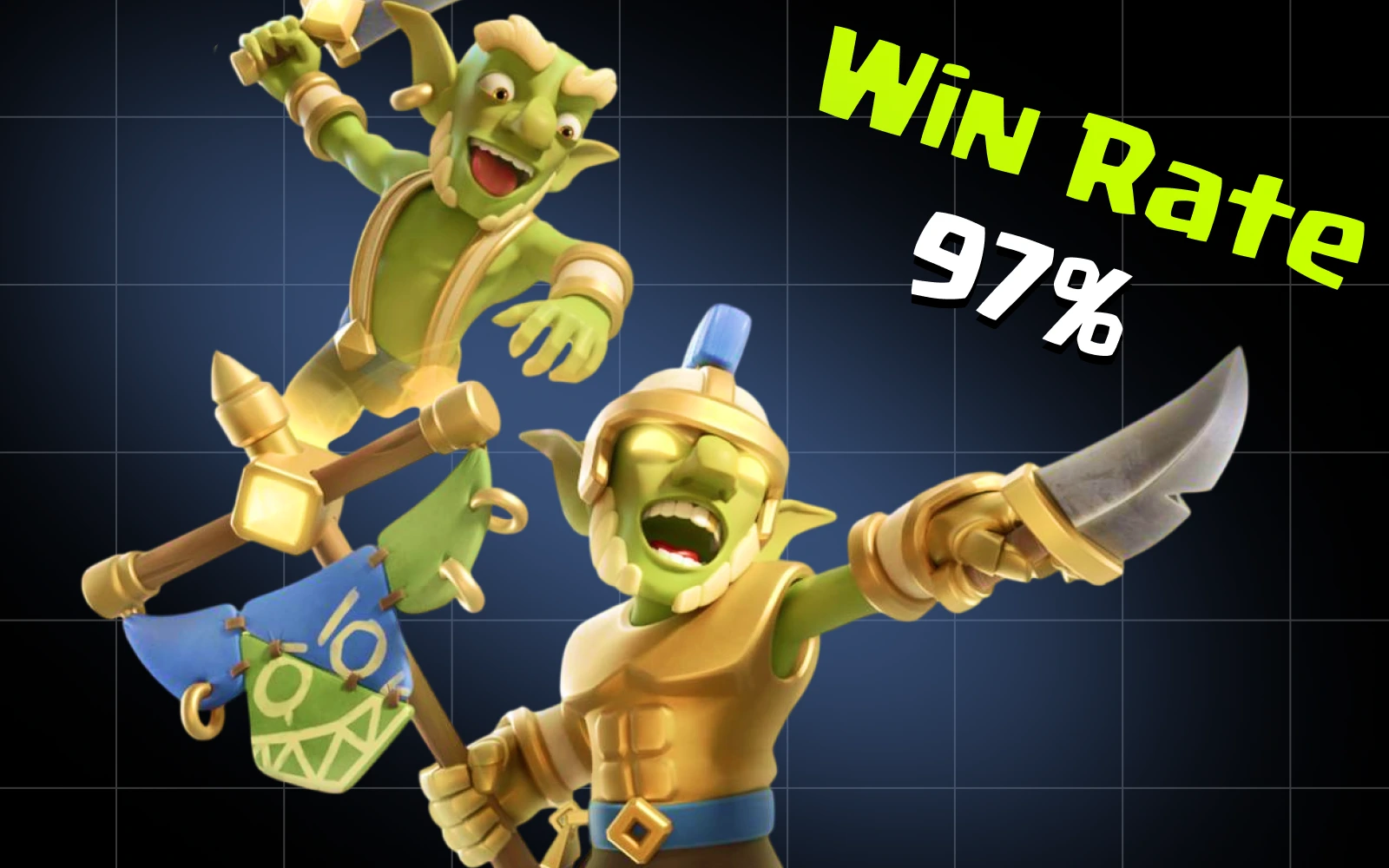 Новый герой сломал баланс! Топ 5 лучших колод с Героическими гоблинами в Клеш Рояль