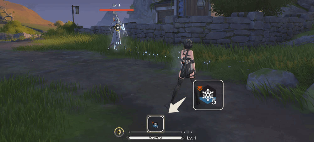 Tutorial Combat Glacio Chafe Effect I