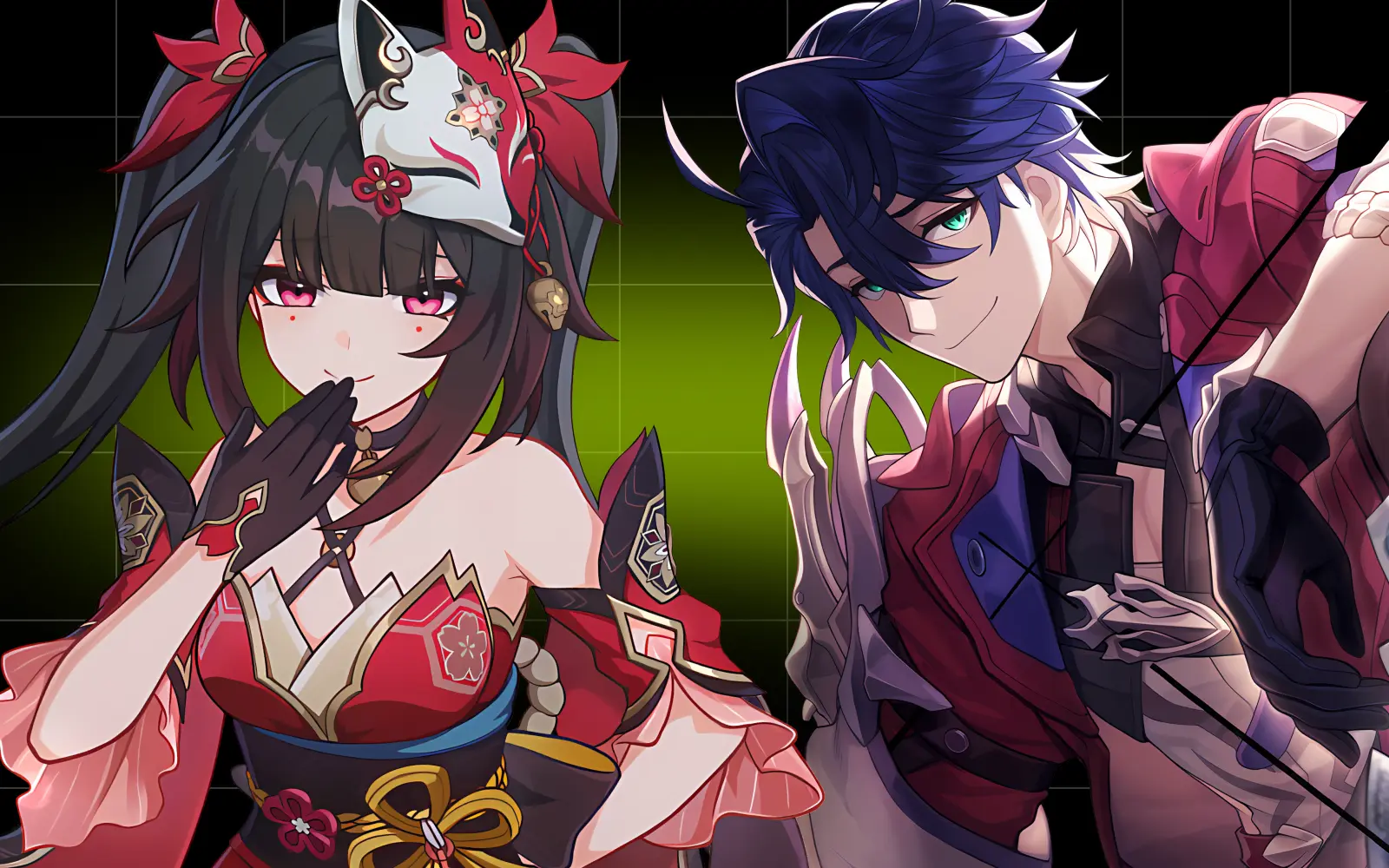 Лор-разбор о Недотепах в масках: Сампо и Ханаби