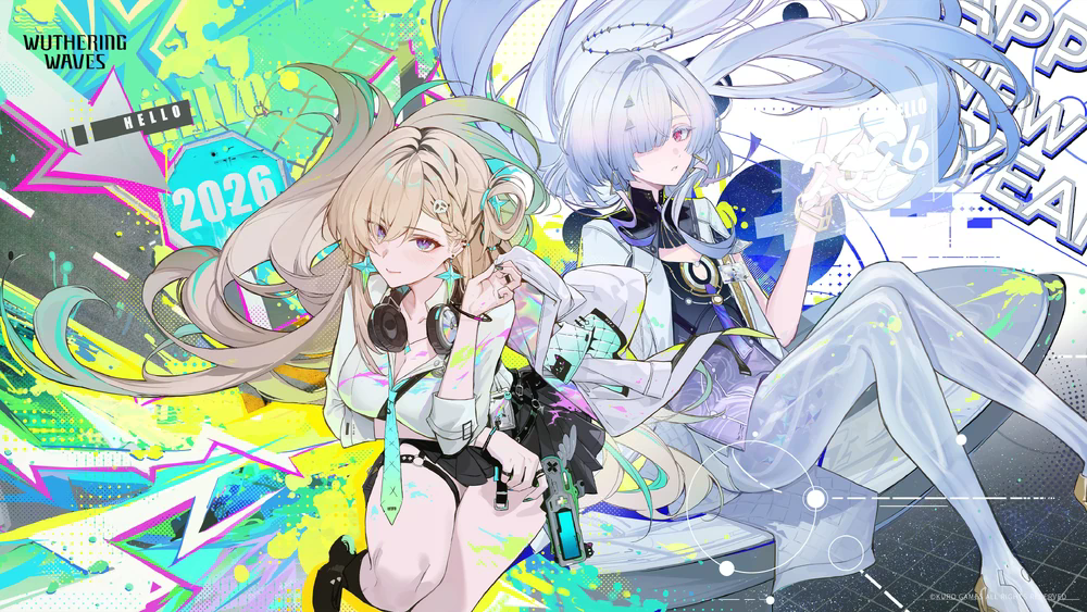 Wuthering Waves Official 2026 New Years Art