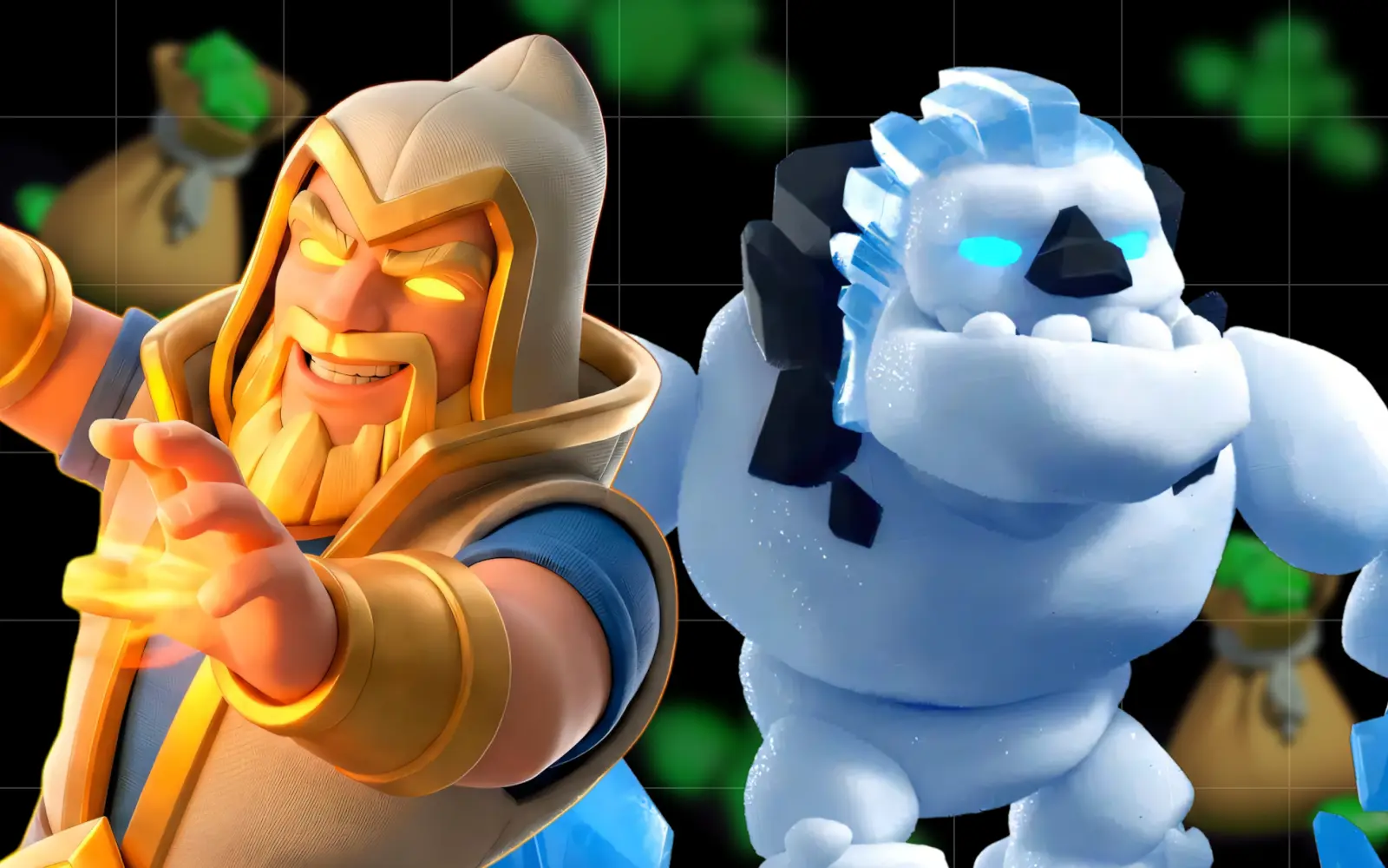 Героический Маг и Ледяной Голем в Клеш Рояль — стоит ли использовать и в каких колодах?