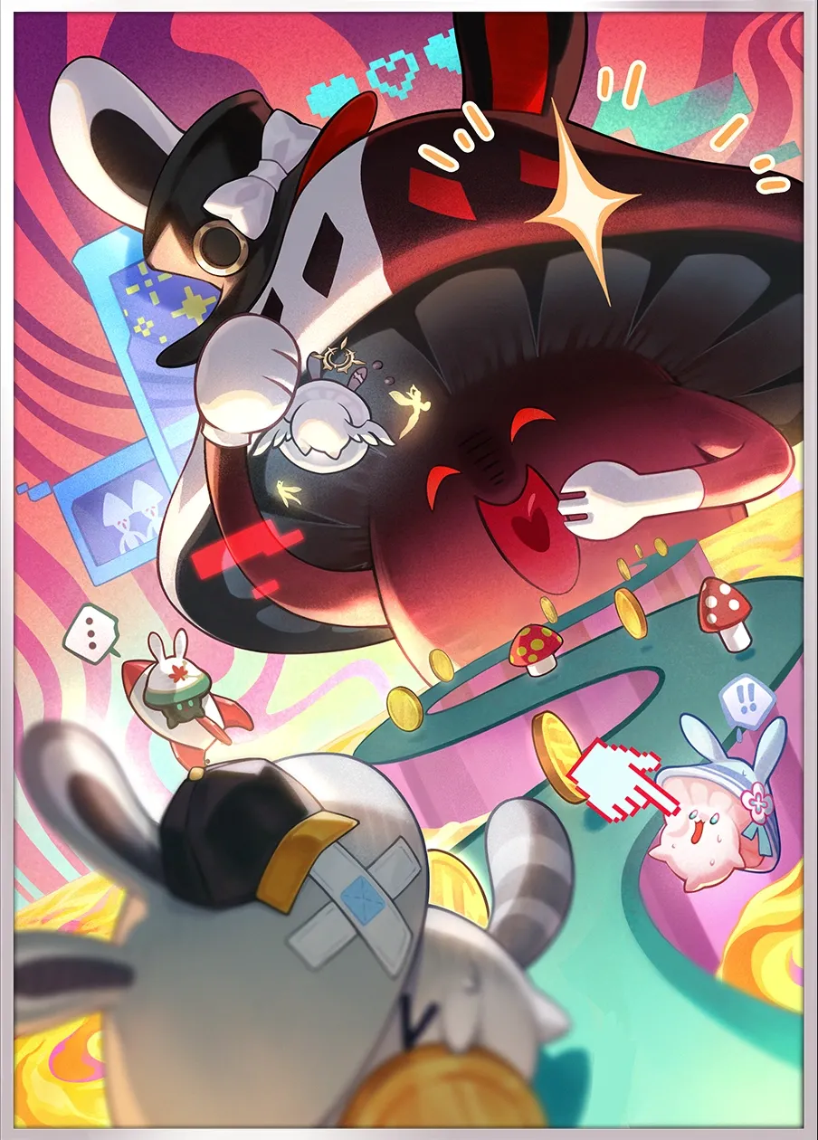 Light Cone Mushy Shroomy%27s Adventures Artwork