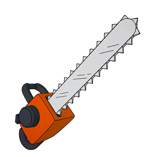 Cartoon Chainsaw Weapon Fortnite