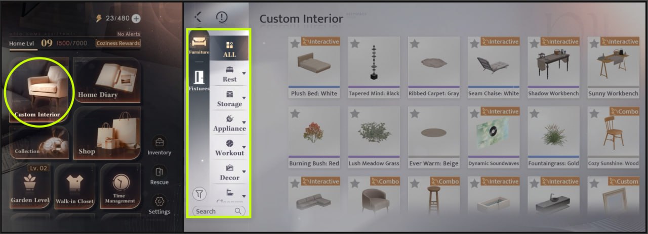 Custom Interior