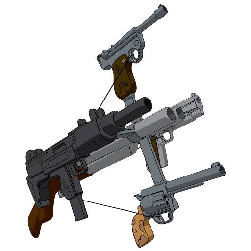 Five Gun Weapon Fortnite (1)